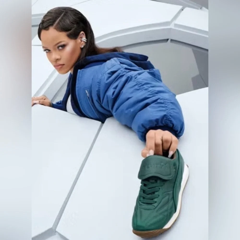 FENTY X WMNS AVANTI L 'DARK MYRTLE' GREEN SIZE 6.5